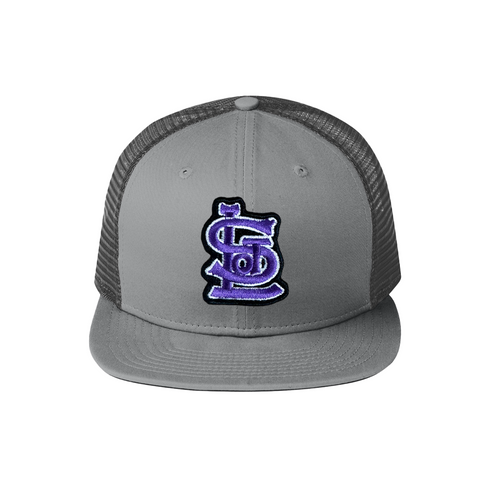 New Era Sandlot Logo Original Fit Snapback Trucker Cap