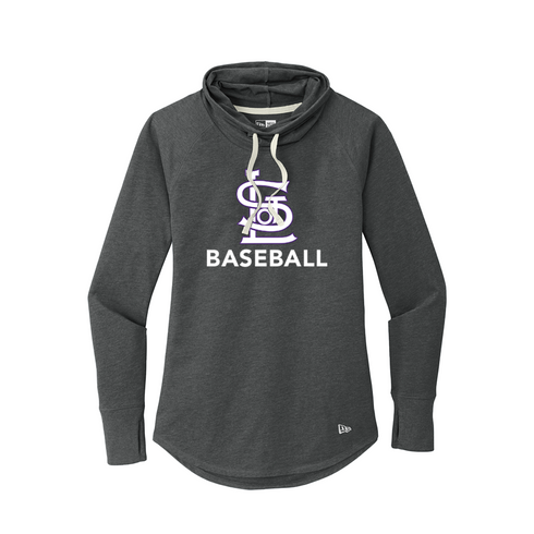 Sandlot Logo Ladies Sueded Cotton Blend Cowl Tee