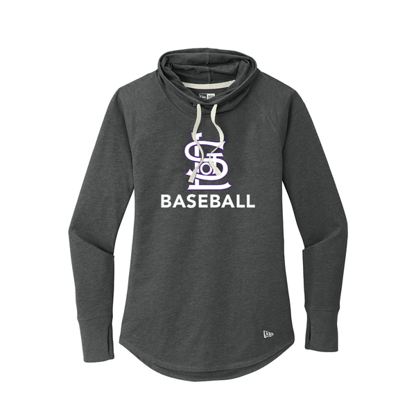 Sandlot Logo Ladies Sueded Cotton Blend Cowl Tee