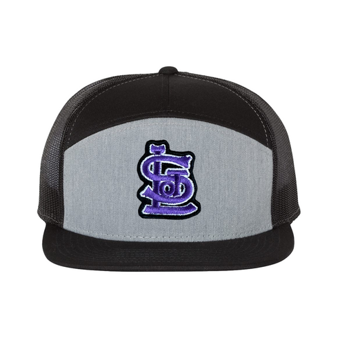 Richardson Sandlot Logo Seven-Panel Trucker Cap